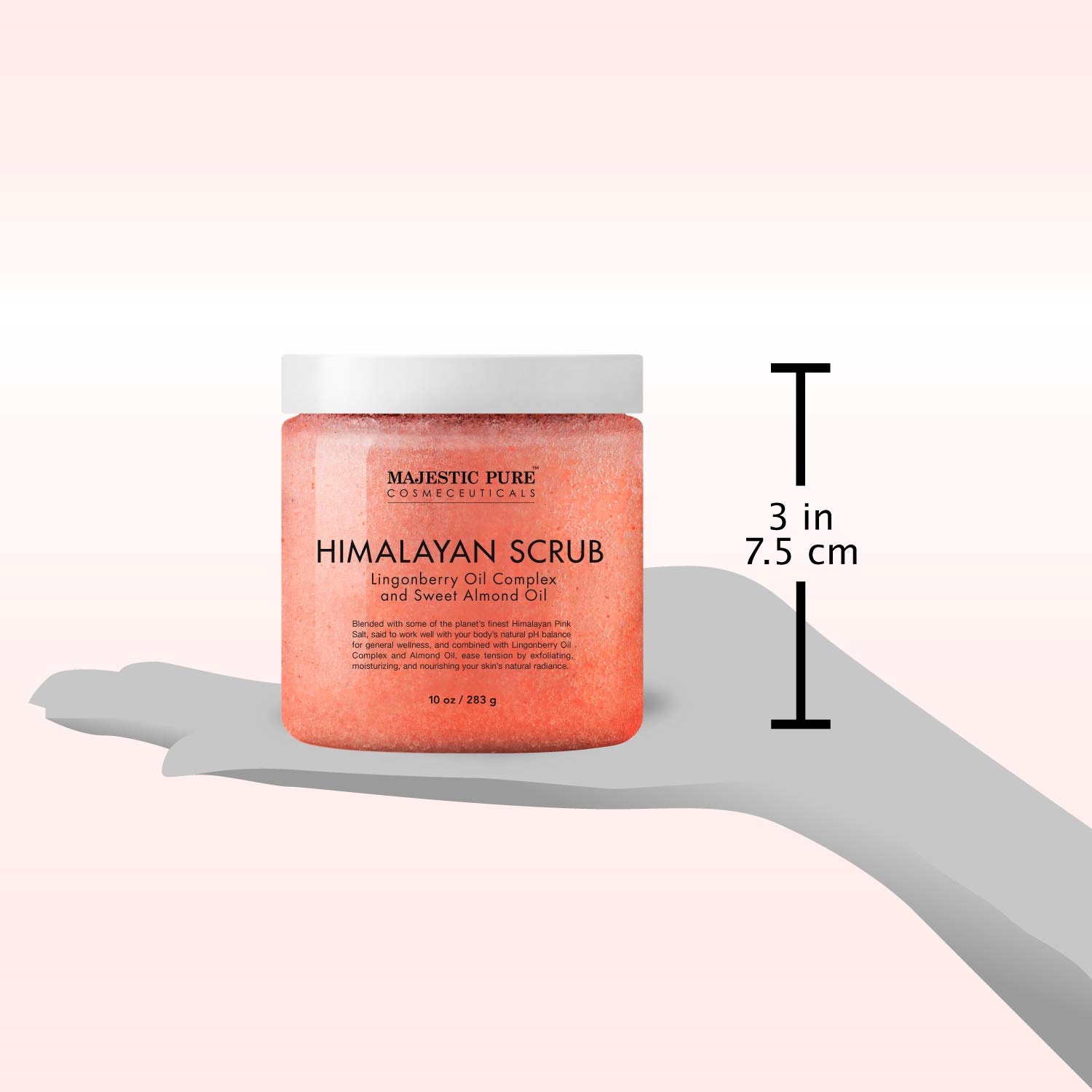 Himalayan Salt Body Scrub with Lingonberry, Exfoliating Salt Scrub to Exfoliate & Moisturize Skin, Deep Cleansing for Women and Men - 10 oz : Beauty
