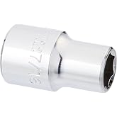 Stanley Proto J5414H 1/2-Inch Drive Socket, 7/16-Inch, 6 Point