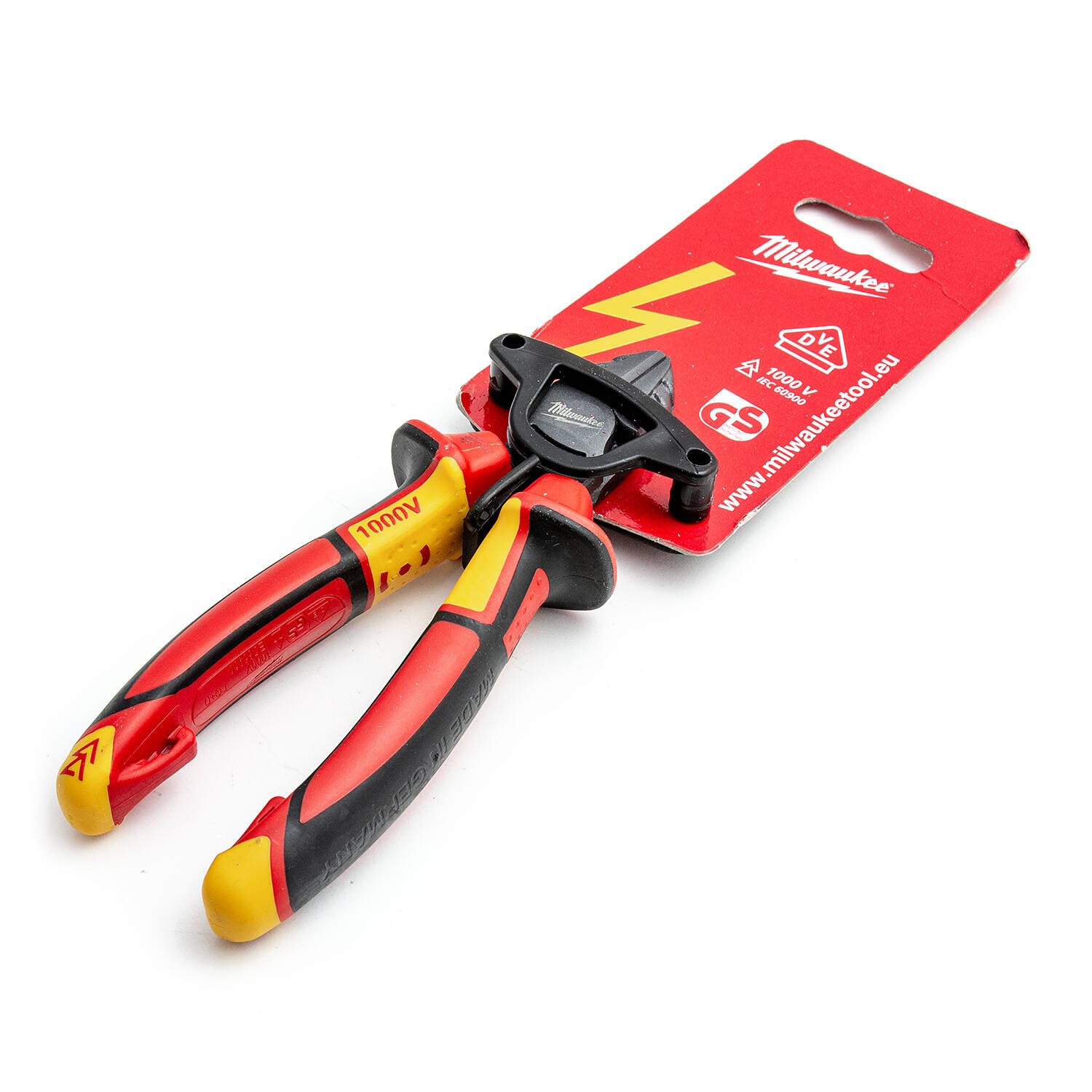 Milwaukee VDE Diagonal Cutter 145mm, Red