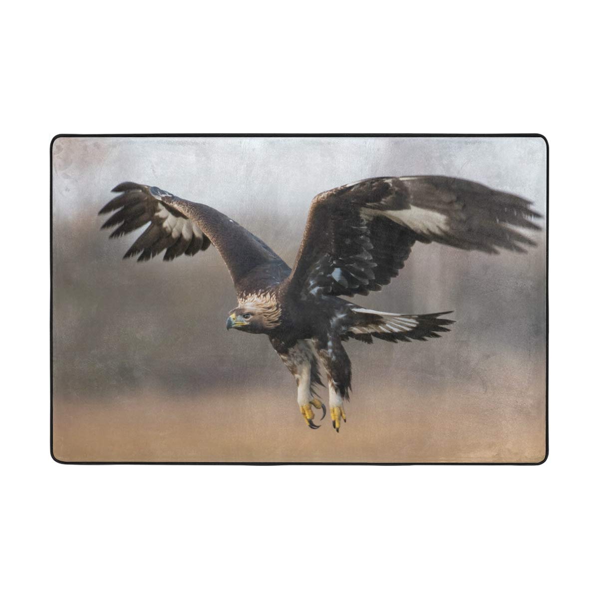 Amazoncom Pengmin Golden Eagle Christmas Dormat Decor