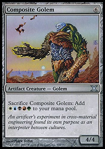 Magic: the Gathering - Composite Golem (318/383) - Tenth Edition