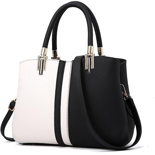 PORRASSO Women's Crossbody Bag - Nylon Messenger Bag With Multiple Pockets Black