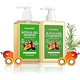 Gypsophila Batana Oil Shampoo and Conditioner, Hair loss and Batana Oil for Hair Growth Shampoo, Sulfate-Free for Both Men and Women 10.14 oz