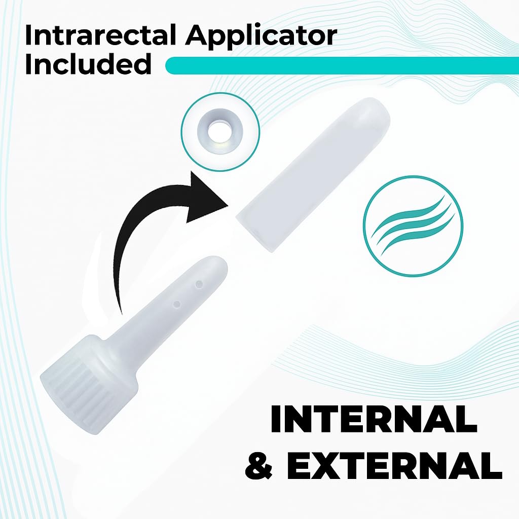 Advanced Hemorrhoid Treatment. 5% Lidocaine + Shrinks + Protects Skin + Aloe + Witch Hazel + Botanicals, External & Internal Use. Most Complete OTC Ointment & Fissure Cream, Fast Relief, Made in USA.