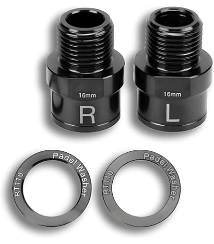 Rondelles Pédale étendues Rondelles De Pédale Vélo En Titane - Lot De 2 Pièces Noires étanches Rondelles Alliage Titane Vélo