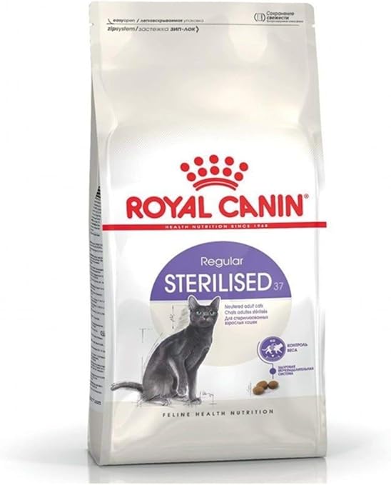 Royal Canin Croquettes Pour Chat Sterilised 37 4kg Amazon Fr Animalerie