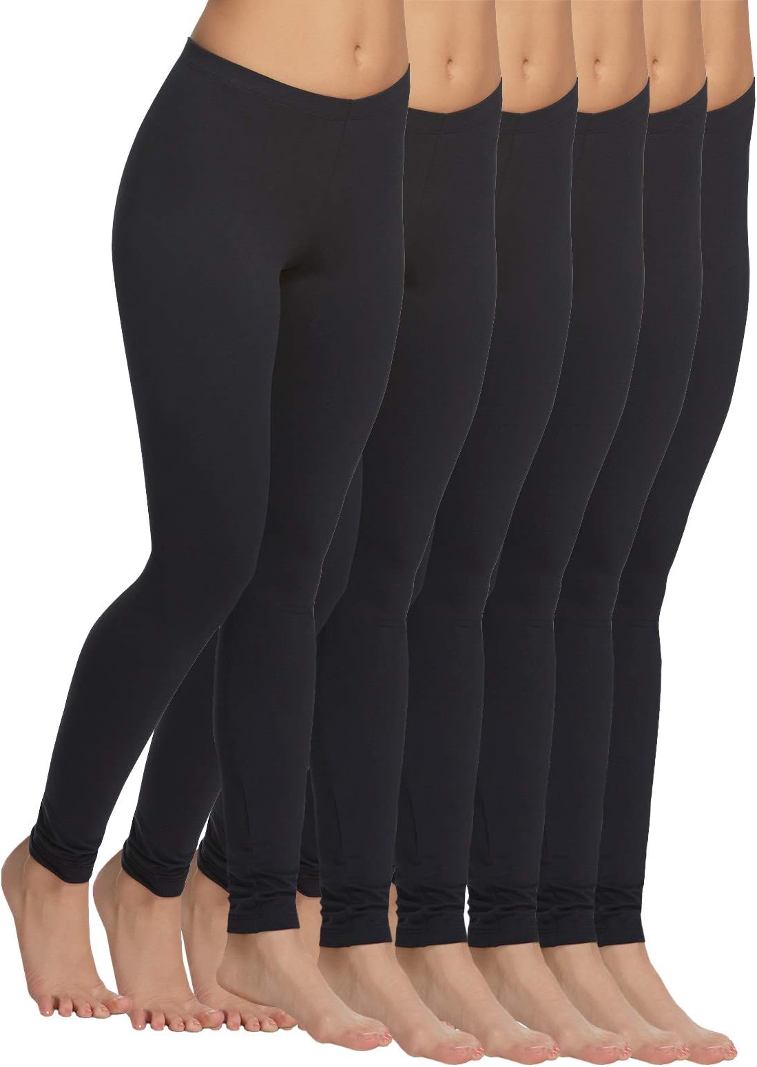 FelinaVelvety Soft Leggings for Women - Style 2801, Lightweight Yoga Pants, 4-Way Stretch, Breathable Women's Leggings