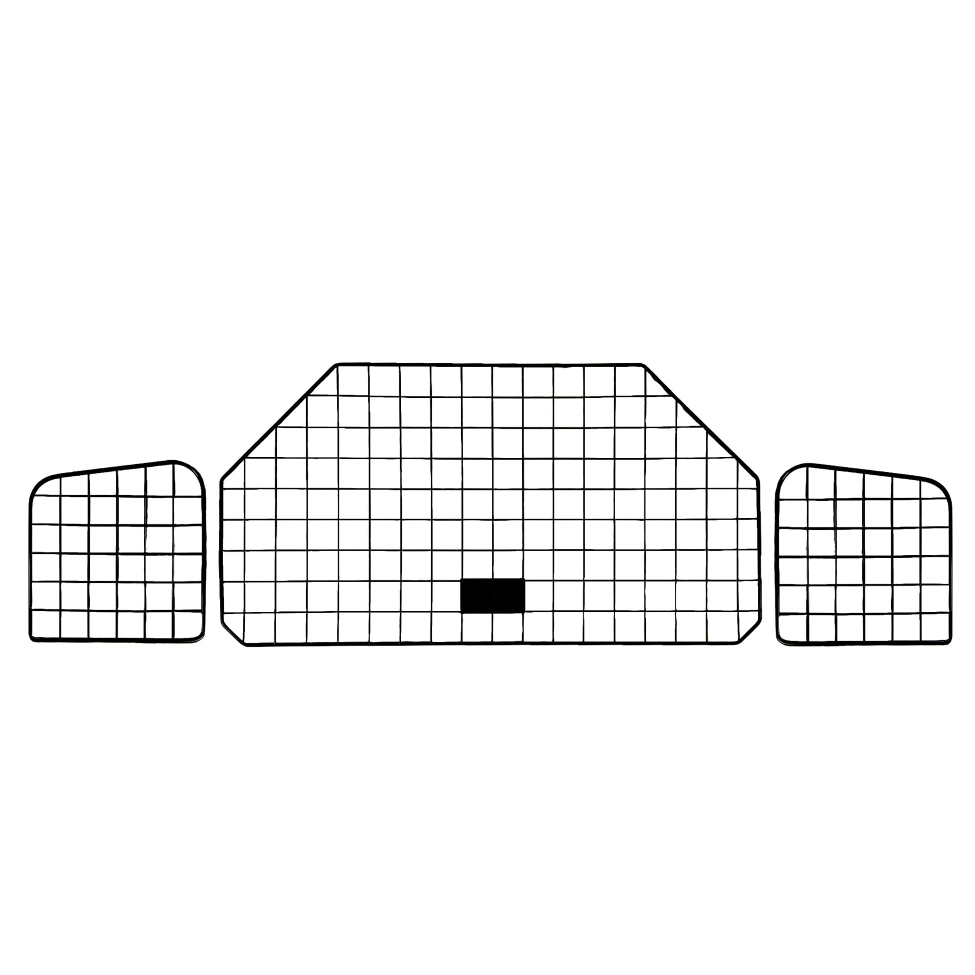 Sakura SUV Dog Guard For Cars SS5453 - Easy Fit No Tools Needed - Attaches to Headrests - Width Adjustable