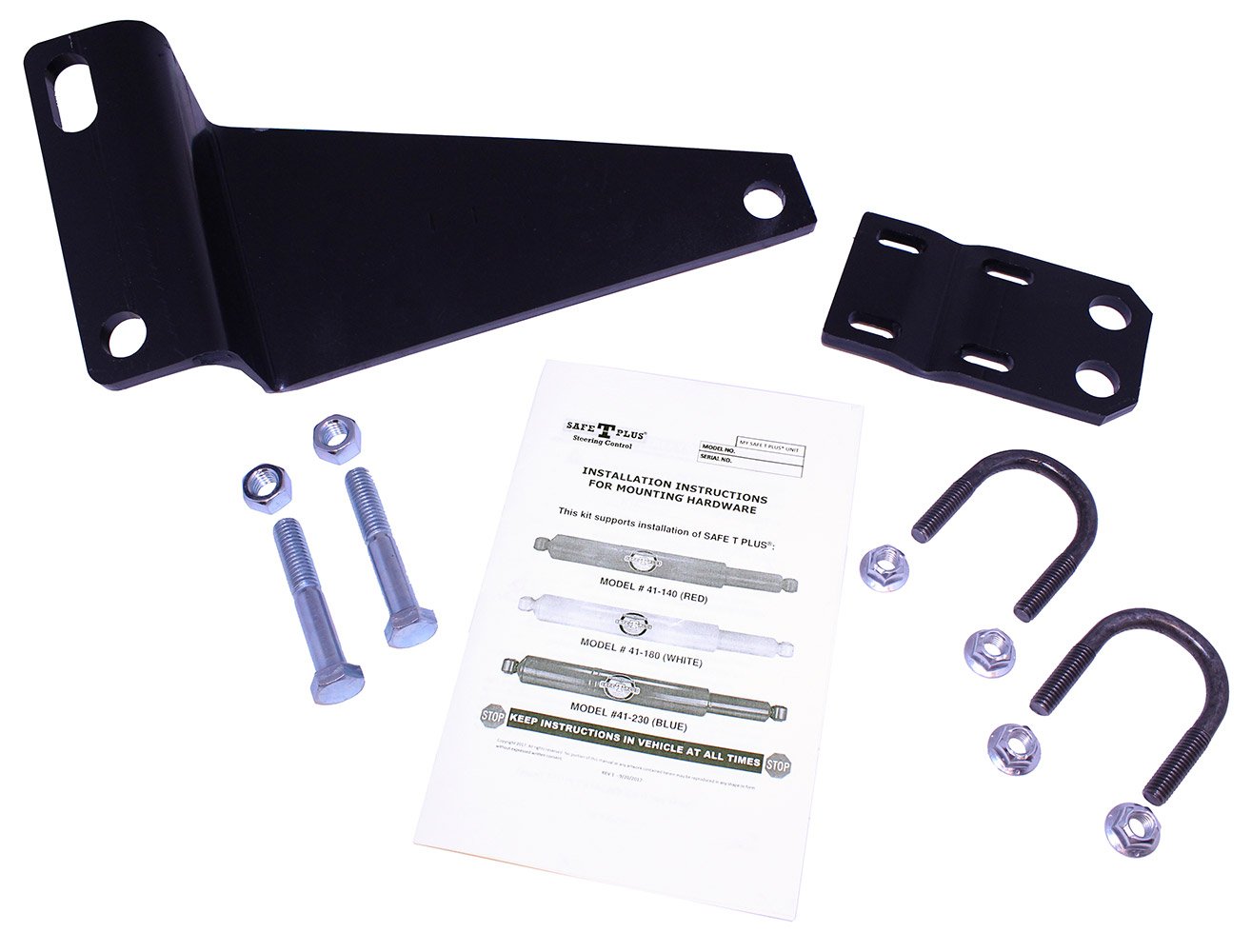 Photo 1 of Safe-T-Plus RV Steering Stabilizer Mounting Kit (Model: F-119K2.5)