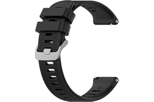 LOKEKE for Garmin Forerunner 55 Replacement Band - 20mm Replacement Silicone Wrist Watch Band Strap For Garmin Forerunner 55/ Garmin Forerunner 245
