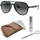 Ray-Ban RB4376 Pilot Shape Sunglasses with Official Eyewear Kit
