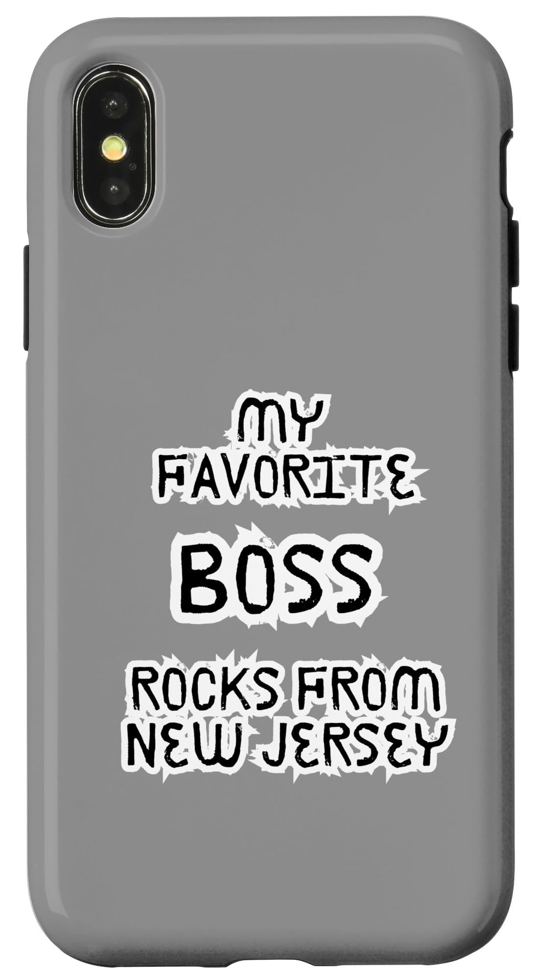 iPhone X/XS The Boss New Jersey Case