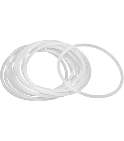Third Degree Silicone Sourcingmap Silicone O-Ring, 33mm OD, 28.2mm ID, 2.4mm Width, VMQ Seal Rings Gasket, Red, Pack Of 10 Dental Implant O Rings