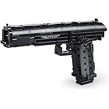 Lingxuinfo Gun Model Kits for Adults, 563+Pcs Manually Loaded Shooting Blaster Model Kit, Simulation Mechanical Weapon Buildi