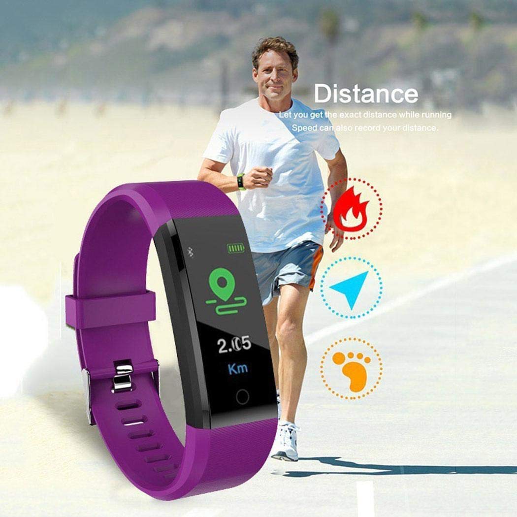 LIOPIO Fashion Waterproof Heart Rate Monitor Bluetooth Smartwatch Gift Smartwatches