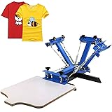 VEVOR Screen Printing Machine, 4 Color 1 Station