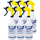 ZEP Professional Sprayer Bottle, 32 oz, Pack of 3, HDPRO1 | Adjustable Nozzle, Fine Mist or Powerful Spray, Refillable for Diluted Concentrate