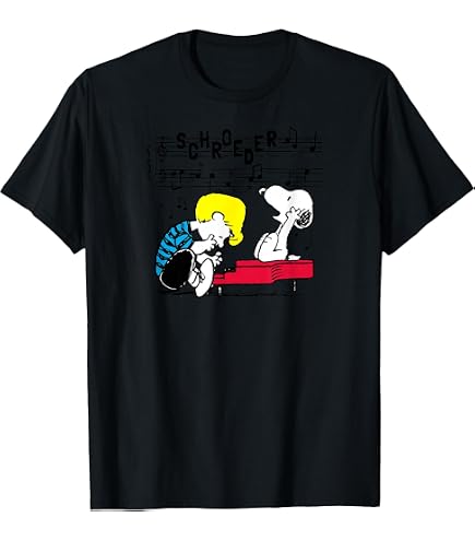 Amazon.com: Peanuts Schroeder America The Beautiful T-Shirt