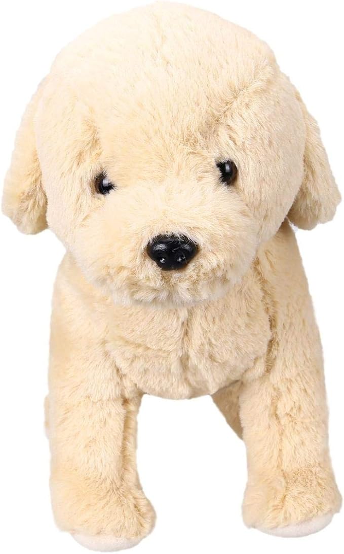 Realistic Plush Toy Dog for Baby and Kids, Dexuan Handmade