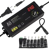 Amazon.com: AlloverPower 3V - 24V 1.5A 36W Universal Adjustable DC ...