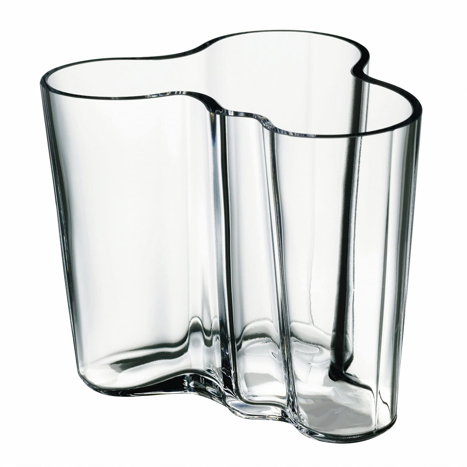 Iittala Alvar Aalto 95mm Clear Vase