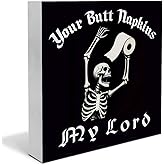 Funny Gothic Bathroom Sign Halloween Decor Skeleton Bathroom Decor Sign | Funny Gothic Halloween Decor Skeleton Bathroom Decor Sign for Restroom Toilet Shelf Table Wall Decorations