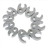 Sunex Tools - 3/8 Drive 10 PIECE Metric Flare NUT Crowfoot Wren