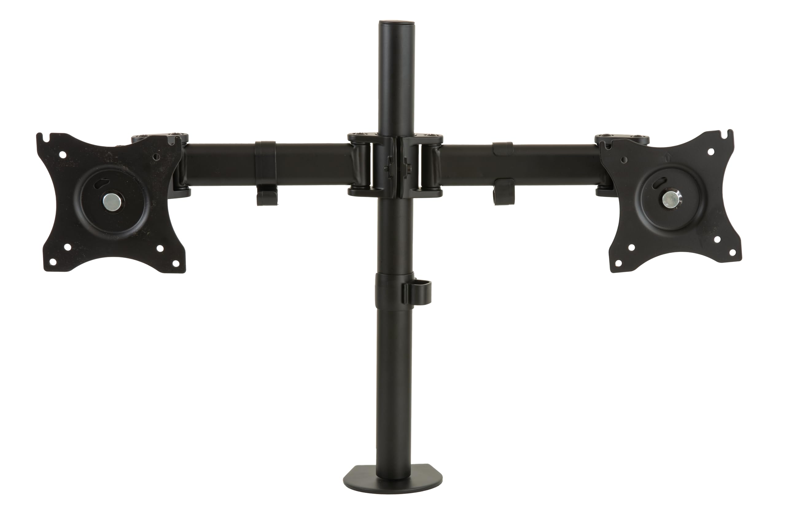 Link Accessori LKBR07 27" Clamp/Bolt-through Black flat panel desk mount - flat panel desk mounts (Clamp/Bolt-through, 75 x 75 mm, 100 x 100 mm, 75 x 75,100 x 100 mm, Computer monitor, -45 - 45°)