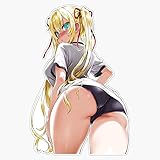 Lewd Anime Girl Bloomers Sticker – 5 Inch Vinyl