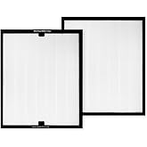WEWEAL HEAP 550 Replacement Filter, HEPA Air Filter 16x19x2 inch, Compatible with WEWEAL Commercial Air Scrubber & Purifiers, Ideal for Water Damage Restoration (2 Pack)