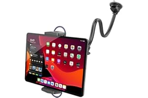 APPS2Car Upgraded Tablet Car Mount for iPad Truck Holder Long Arm Extension Strong Suction Cup Windshield Mount for 7-13 Inch Tablet iPad Pro Air Mini