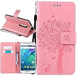 Moto X Pure Edition Case, Moto X Style Case, Harryshell Flip Pu Leather Wallet Case Cover with Stand Wrist Strap Card Slot for Motorola Moto X Style/ Pure Edition 2015 (C-07)