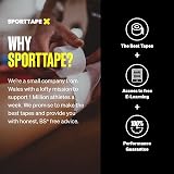 SPORTTAPE Zinc Oxide Tape 3.8cm x 10m White Sport Strapping Tape view 6