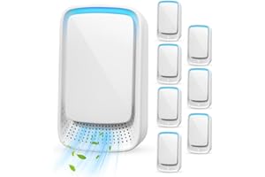 JAHYELEC 8Pack Air Purifier Plug In,Filterless Mobile Air Ionizer,Quiet Operation Air Freshener for Home,Office,Kitchen,Negative Air Ionizer for Home Use,2025 Portable Mini Air Cleaner for Smoke Dust,Pets,Odor