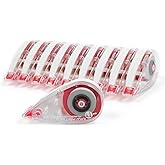 Plus Precision Correction Tape &ndash; 20-Pack, Smooth Instant Coverage, No Drying Time, 5/32&rdquo; (4.2mm) Width x 23 ft (7m) Length, Clean &amp; Accurate Error Correction