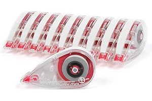 GYID PLUS Precision Correction Tape 20-Pack – Smooth, Instant Coverage, No Drying Time – 5/32” Wide, 23 ft Long