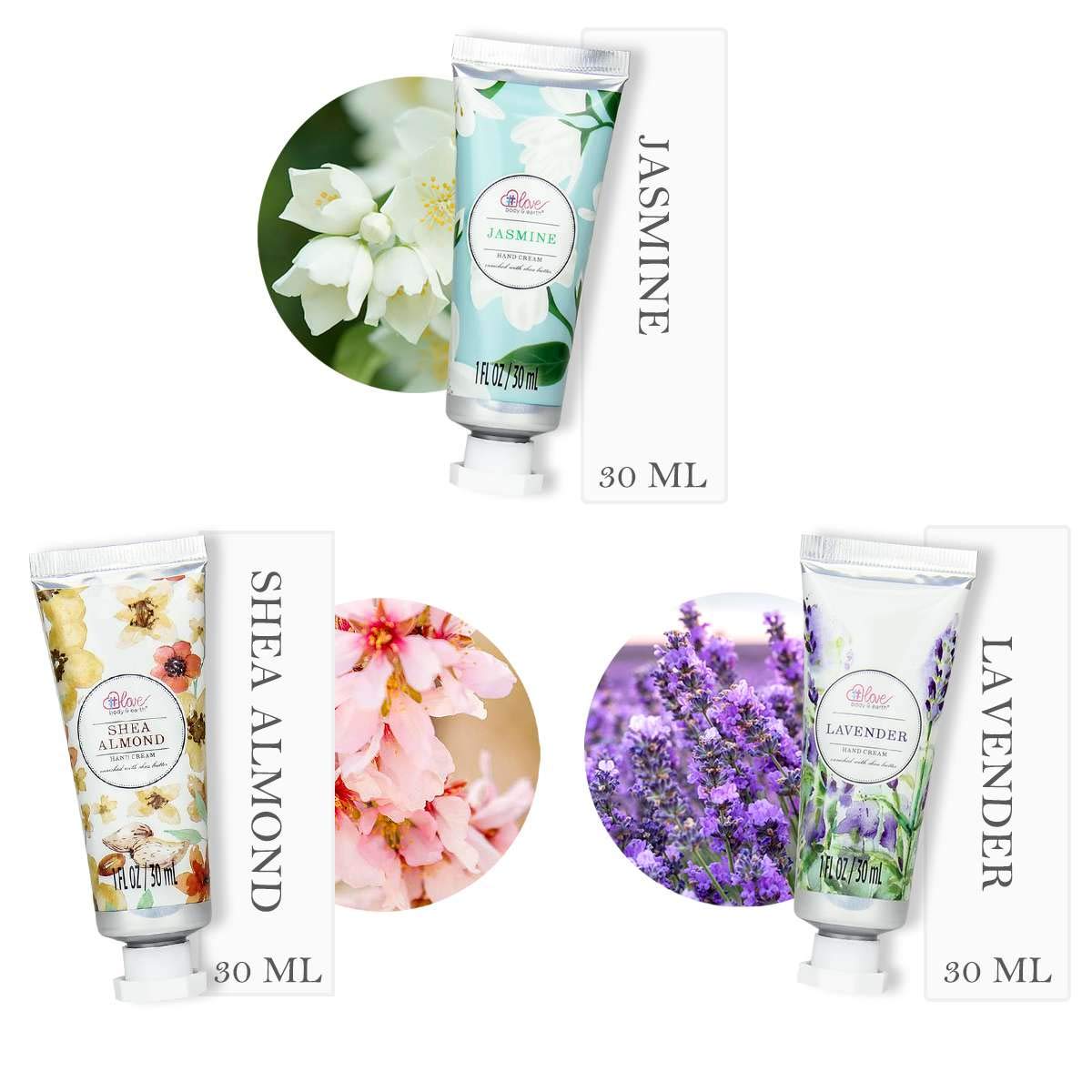 Hand Cream Gift Set - Pack of 12 Hand Lotion Enriched with Shea Butter and Glycerin to Nourish and Deeply Moisturize Rough Hands, 12 x 1.0 oz Travel Size Hand Lotion, Best Gifts for Women : Beauty