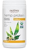 Nutiva Organic Hemp Protein, Vanilla, 16 Ounce