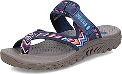 Skechers Women's REGGAE - ZIG SWAG, Flip
