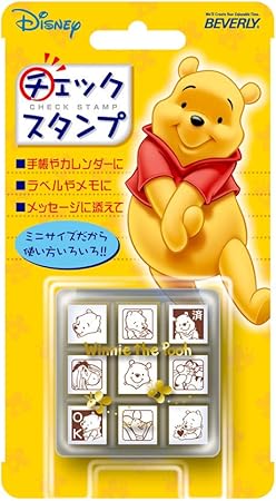 Amazon ビバリー ディズニー くまのプーさん スタンプ はんこ チェックスタンプ Ck9 002 スタンプ 文房具 オフィス用品