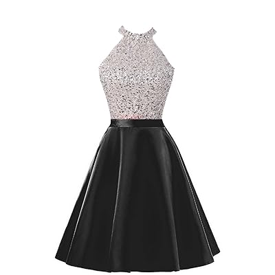 HEIMO Women's Sequined Keyhole Back Homecoming Nigeria Ubuy