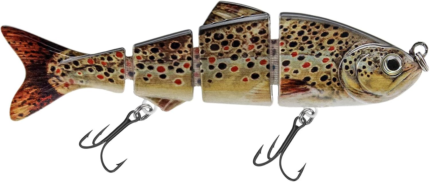 Wobbler Bachforelle Trout Bait Fishing Lure Bait Tackle Spinner