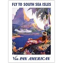 Fly Hawaiian Air - Hawaii Women on the Beach - Hawaiian