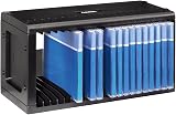 Hama CD Rack for 20 CDs Black Compact Wall or Standing Storage view 2