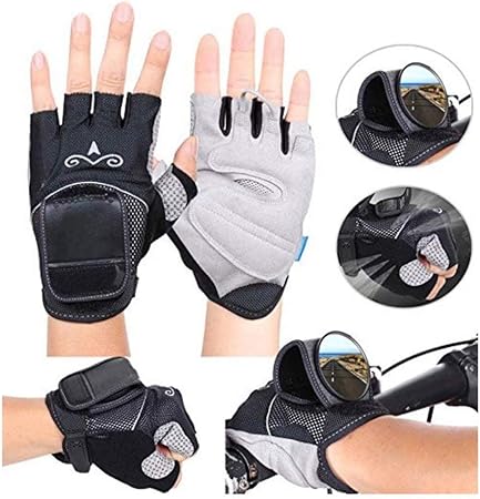 rearview mirror cycling gloves