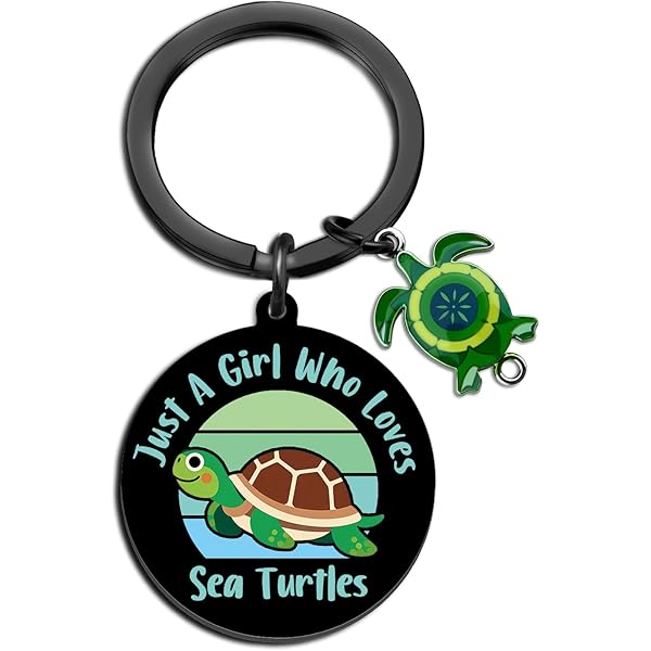 Llavero Tortuga Llavero Con Forma De Tortuga Marina, Regalo Para Amantes Del Oc Ano Al Por Mayor Llaveros Coche Originales