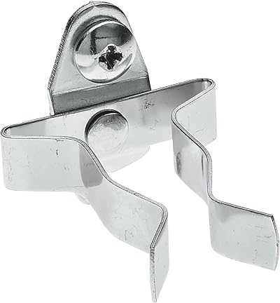Triton Spring Clip Pegboard Hook 2 1/8" 10pk Chromate Steel Durahook for 1/8"