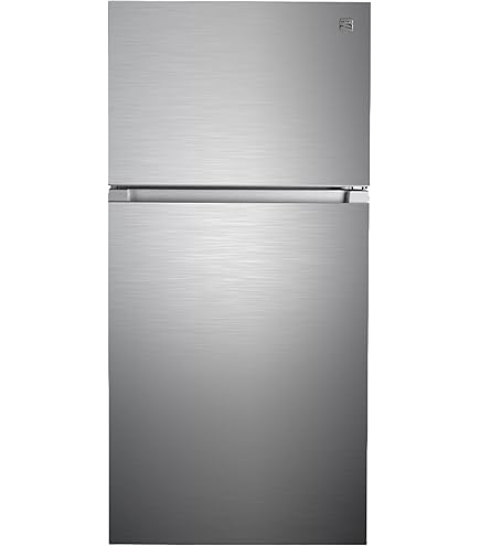 Amazon.com: 19.2 Cu. Ft. Top Freezer Refrigerator in Fingerprint