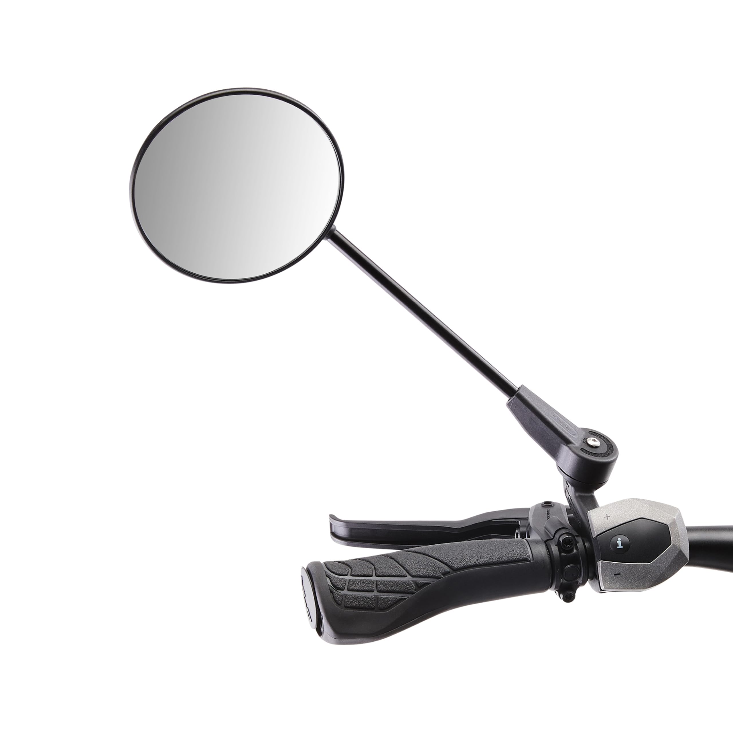 Krampe KF1 Type A | Folding Bike Mirror, Round |Mountable on The Left only |for All Types of Bikes