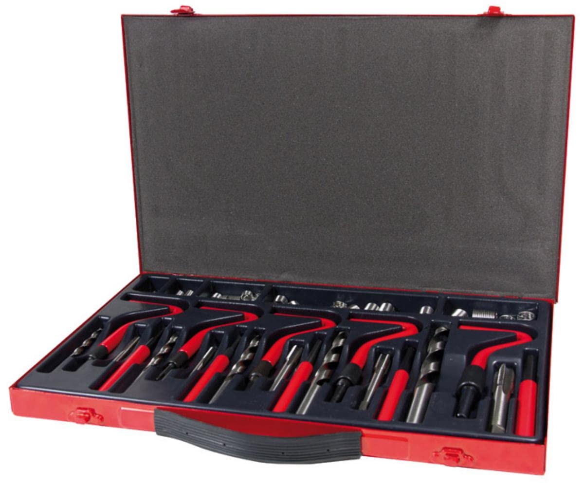 Ruko Procoil Thread Repairing Assortment in Plastic Case, M 5 - M 12 Nominal Thread Size, Assortment 1, R244208